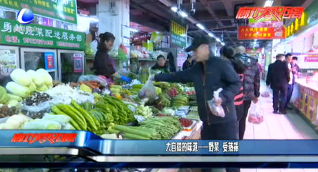 大自然的味道——野菜 受熱捧