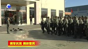 市直工委開展市直民兵軍事訓練