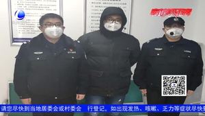 熱心市民在行動 防護物資送民警