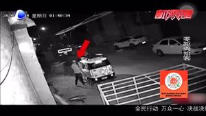 霸州一村一夜之間十多家電動車遭殃