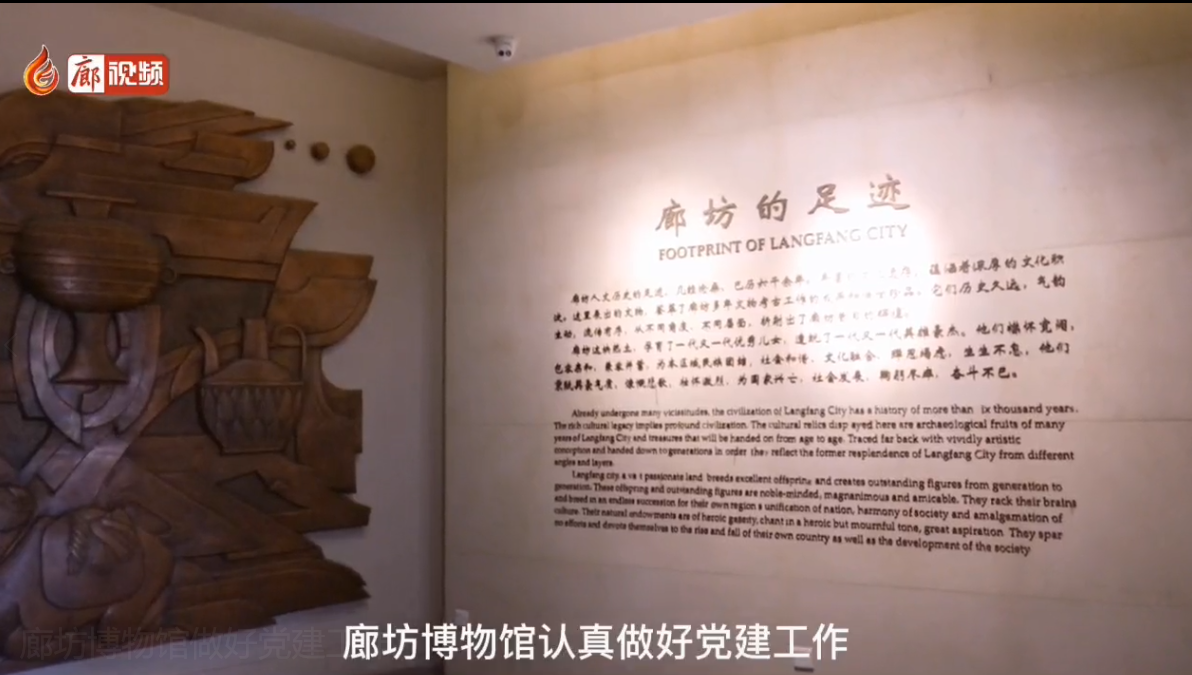 廊視頻|廊坊博物館做好黨建工作